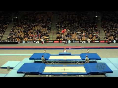 CHILO Fanny (SUI) - 2015 Trampoline Worlds - Qualification TR Routine 2