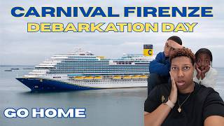 Leaving Carnival Firenze | What It’s Like to Get Off the Cruise Ship