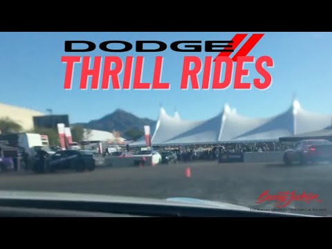 Dodge Thrill Rides POV | Barrett Jackson Auction | Scottsdale 2020 - From the Archives