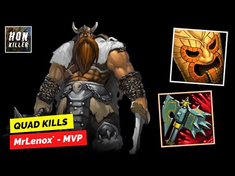 HoN Berzerker INSANITARIUS with BLOODBORNE MAUL - MVP