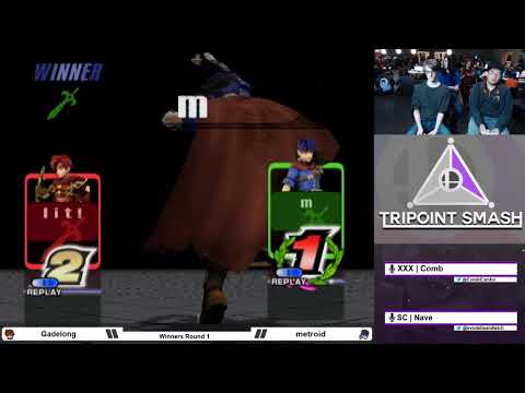 Gadelong (Roy) vs metroid (Ike) - Tripoint Smash 51 Bracket