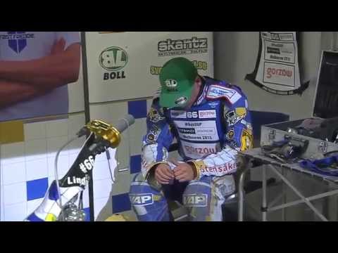 Crash Michael Jepsen Jensen. FIM SGP 2014 Poland, Torun.