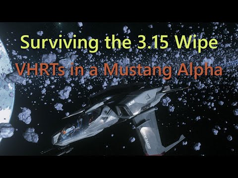 Star Citizen 3.14 - Mustang Alpha VHRT bounty hunting