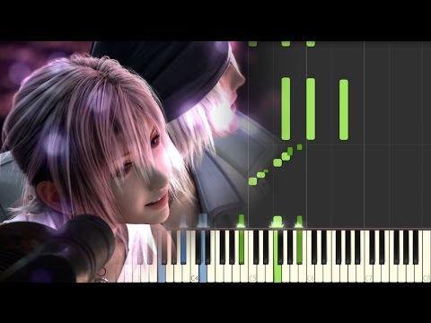 Final Fantasy XIII - Promised Eternity - Piano (Synthesia) Video