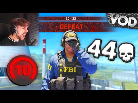 DIMA TILTS AFTER DROPPING 44 KILLS ON FACEIT