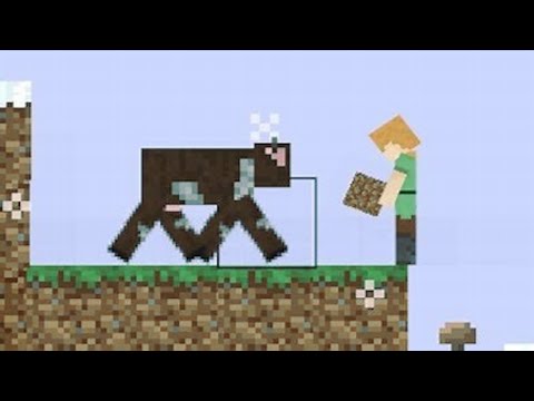 Paper Minecraft Gameplay | Minecraft 2D!
