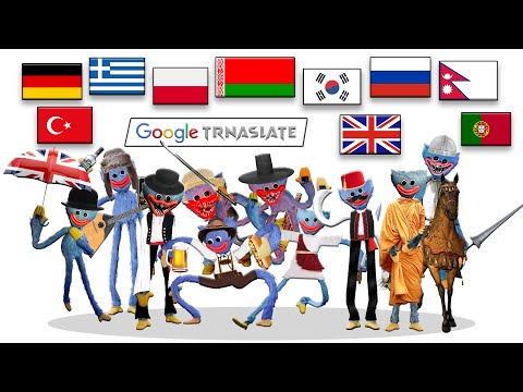 Huggy Wuggy in Different Languages Meme Compilation Part 2