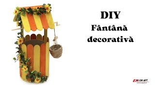 DIY Fântână decorativă 