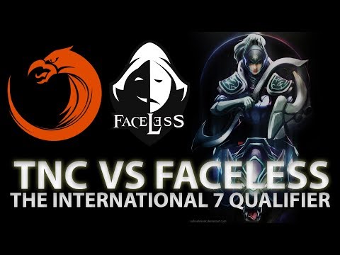 TNC vs FACELESS Dota 2 The International 7 Qualifier Sea Single Match