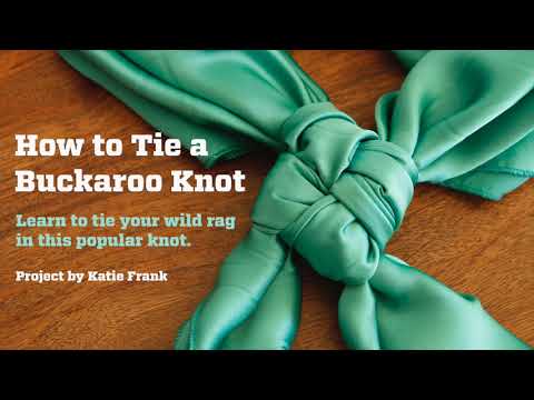 How To Tie a Buckaroo Knot