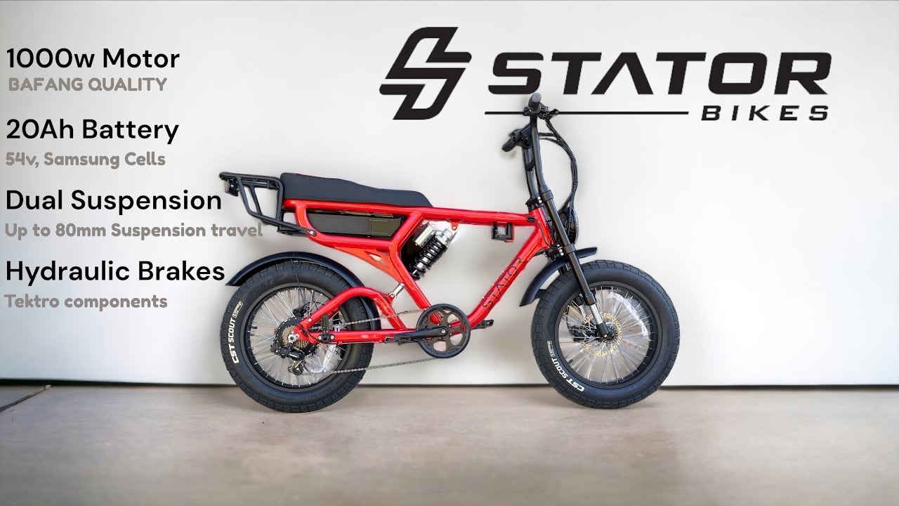 Stator Electric bikes now available at E-Riderz