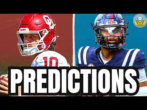 Oklahoma vs. Ole Miss PREDICTIONS | 2025 College Football Predictions | SEC Week 9
