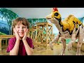 Dinosaurs For Kids Dinosaurs Toys Become Alive On The Playground