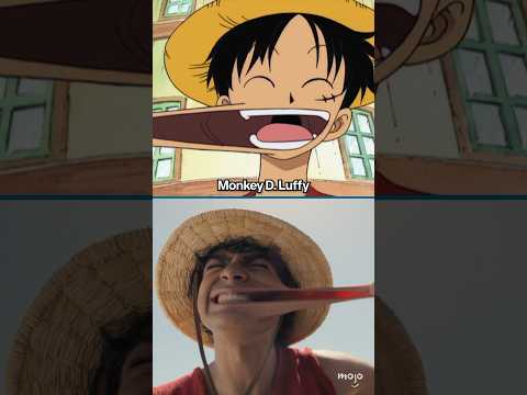 One Piece Live Action Vs Anime Side By Side 🏴‍☠️