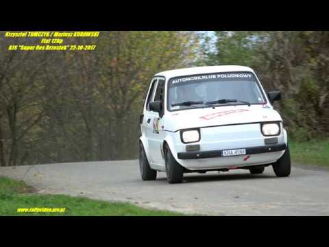 Krzysztof TOMCZYK / Mariusz KUROWSKI - Fiat 126p - KJS "Super Oes Brzostek" 22-10-2017