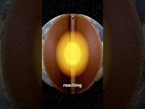 Drilling A Hole Through Earth 😮