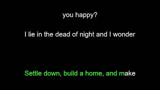 Plain White T's The Giving Tree Karaoke