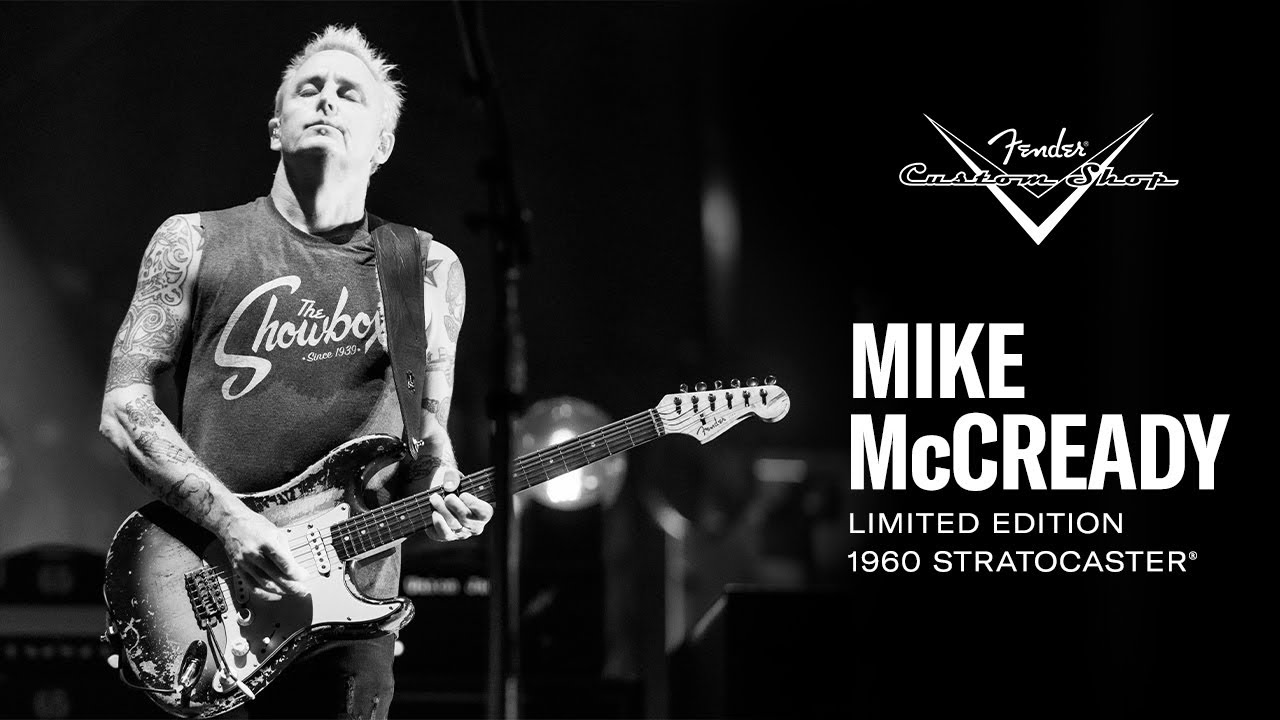 Mike McCready Limited Edition 1960 Stratocaster | Fender Custom Shop | Fender - YouTube