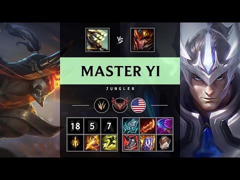 Master Yi Jungle vs Jarvan IV - NA Grandmaster Patch 25.11