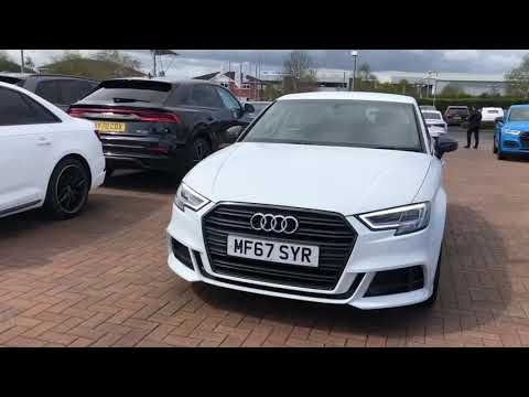 Used Audi A3 Saloon Black Edition 1.5 TFSI - Stafford Audi