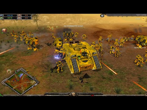Codex Mod 2020: Imperial Fists and Ultramarines vs Chaos vs Eldar! Warhammer 40k: DOW: Soulstorm