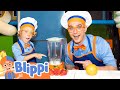 Blippi Makes Smoothies Learning Video Educational Videos For Kids