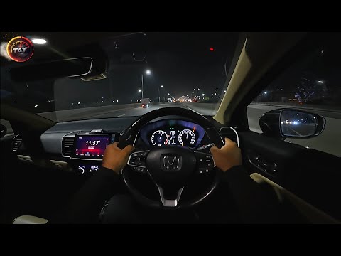 Thumbnail for Honda City ZX CVT Petrol - POV Night Drive | Honda City ASMR | Hond City POV Drive | #honda #pov by Honda City
