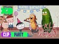 GURKE PEANUT Clip Geburtstagsparty Disney XD