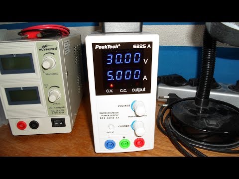 Peaktech 6225A Labornetzteil Unboxing