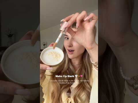 Trage nie wieder anders meinen Concealer auf🥹😭👏🏼🤍 #makeup #drogeriemakeup #glowup