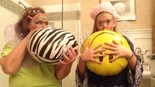 Getting high off of helium?! -ft my grandma