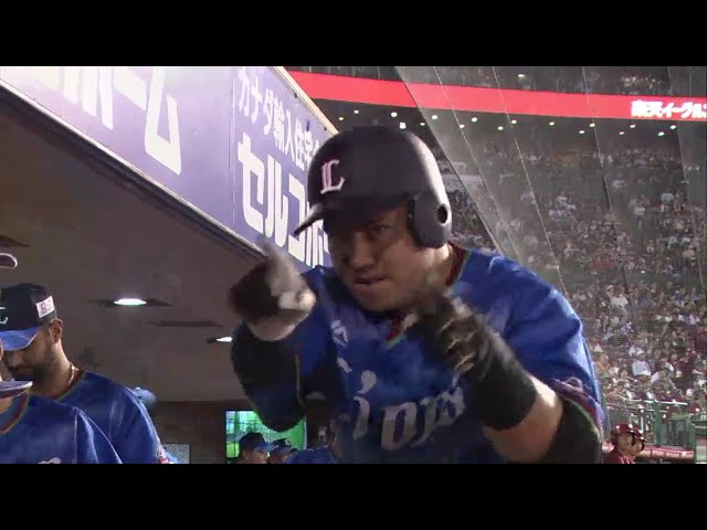 【6回表】ライオンズ・山川が止まらない!! 3試合連続の第31号ホームラン!! 2018/8/11 E-L