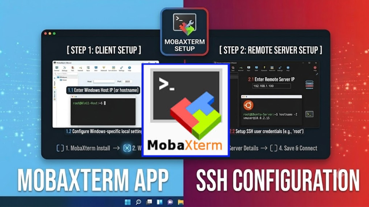 mobaXterm installation on Windows 11 — full video walkthrough