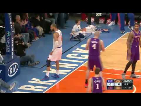 Tyson Chandler Amazing Alley-oop From Felton!! | Suns @ Knicks | 12/2/12