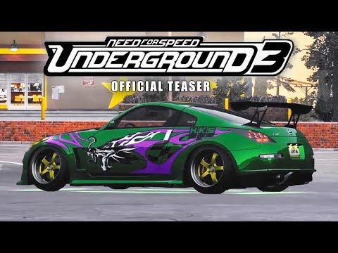 Need For Speed Underground 3 2019 Trailer [4K] (Fan Made)