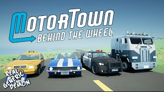 Motor Town Behind the Wheel 🚚🚕 -  Drive, Race, and Build an Empire 🏙️