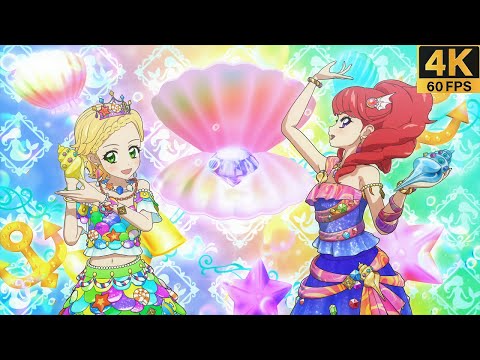 Aikatsu! ✶Passionate✮Jalapeño ✾Bubbles Mermaid & Ocean Hex Coord ❖ Hinaki ❖ Juri ✵ Poppin' Bubbles ✵