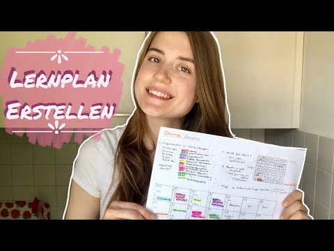 How to: Lernplan erstellen 📚🤯🧠 meine Schritt für Schritt Anleitung