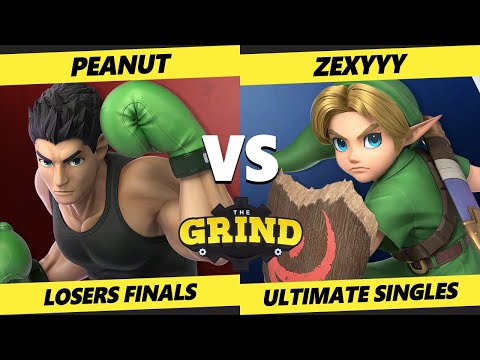The Grind 227 Losers Finals - Peanut (Little Mac) Vs. Zexyyy (Young Link) Smash Ultimate - SSBU