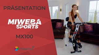 MX-100 Xycling Bike | Heimtrainer Cycling Bike | Hometrainer Fahrrad | Home Gym 2022 | Miweba Sports