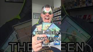FALSA OU ORIGINAL? Como Identificar Cartas de MTG falsas - Green Dot Test. #magicthegathering