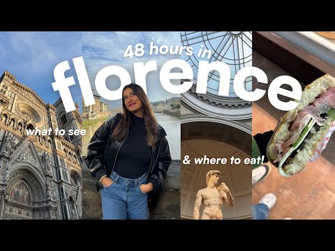 48 ore a FIRENZE | cosa abbiamo mangiato + le attrazioni più belle!