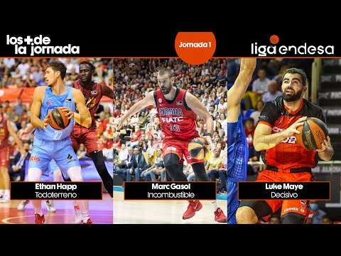 Los más de la Jornada 1: Marc Gasol, Luke Maye y Ethan Happ | Liga Endesa 2022-23