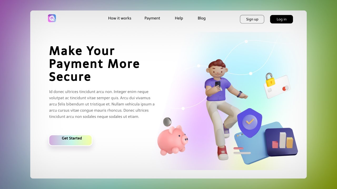 Building a Landing Page with HTML, CSS, and JavaScript: Source Code Included