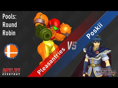 House of Paign 12 - Pleasantries (Samus) vs. Poskii (Marth) - SSBM - Pools, RR