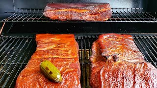 How to make your own BACON with an offset smoker grill