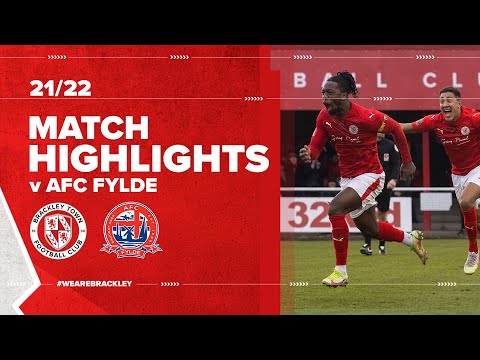 Highlights - Brackley Town v AFC Fylde Extended