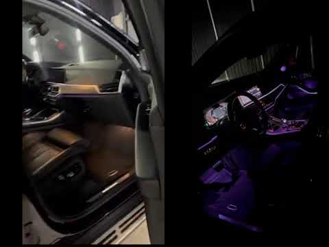 BMW X5 G05 2019–2026 Komplet okrasnih letvic z osvetlitvijo Bowers&Wilkins Video 2