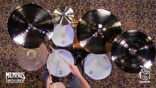 Video thumbnail for Meinl 20" Byzance Brilliant Heavy Hammered Crash Cymbal - 2140g (B20HHC-B-1070817V) by Memphis Drum Shop