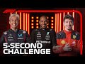 F1 Drivers Take On The Five Second Challenge!